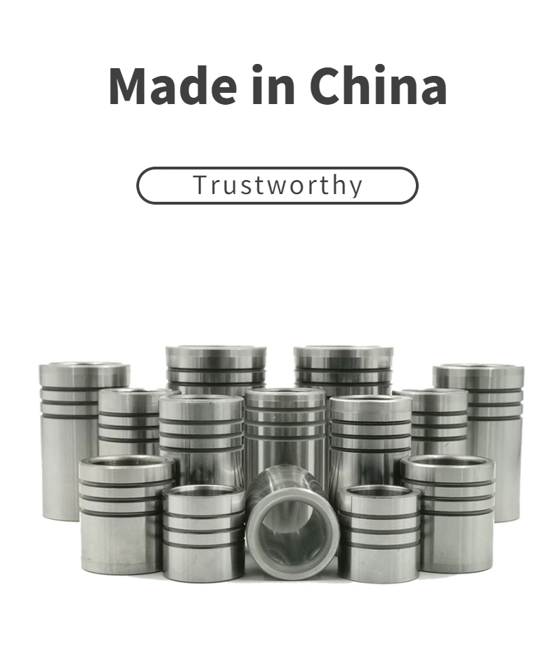 Customize Various Materials Bush Step Bearing Bush Alloy Car Medical Excavator Machinery Inlaid Graphite Brass Bushing